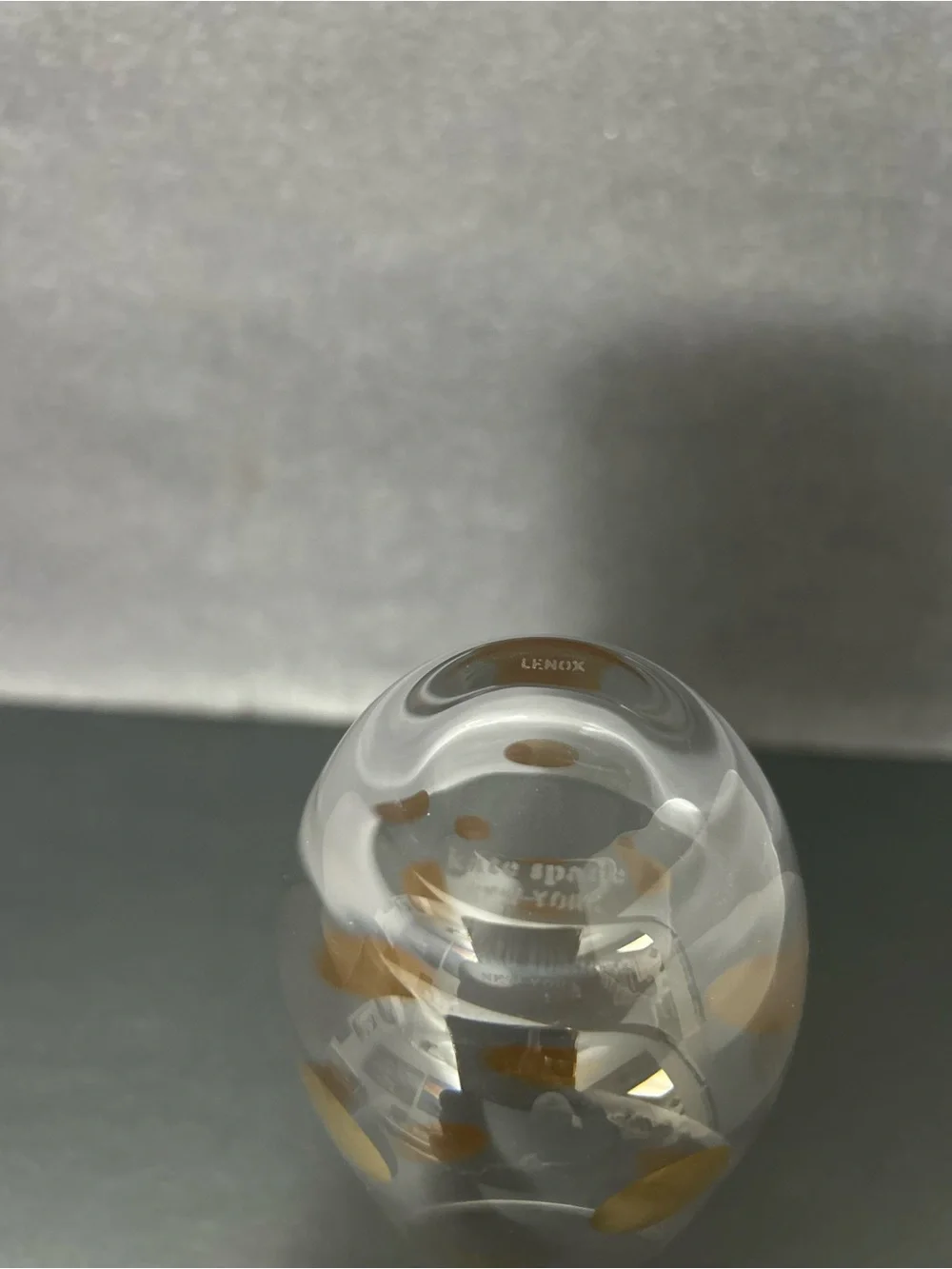 kate spade clear glass